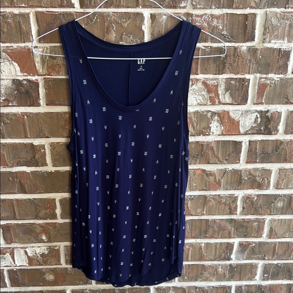 GAP Women's Navy Tank Top